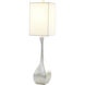 Canada 40 inch 100.00 watt Silver Table Lamp Portable Light